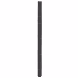 vidaXL Weed Membrane Garden Weed Barrier Fabric Weed Control Black 2x10 m PP