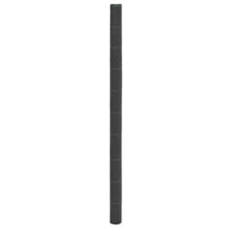 vidaXL Weed Membrane Garden Weed Barrier Fabric Weed Control Black 2x100 m PP