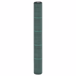 vidaXL Weed Membrane Garden Weed Barrier Fabric Weed Control Ground Cover PP - green, 1 x 25 m