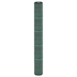 vidaXL Weed Membrane Garden Weed Barrier Fabric Weed Control Ground Cover PP - green, 1 x 25 m