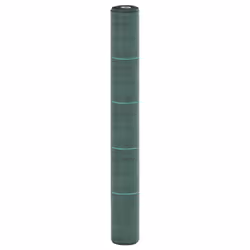 vidaXL Weed Membrane Garden Weed Barrier Fabric Weed Control Ground Cover PP - green, 1 x 100 m