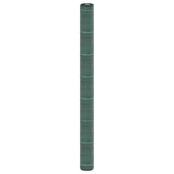 vidaXL Weed Membrane Garden Weed Barrier Fabric Weed Control Ground Cover PP - green, 1.5 x 10 m