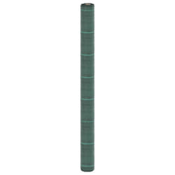 vidaXL Weed Membrane Garden Weed Barrier Fabric Weed Control Ground Cover PP - green, 1.5 x 25 m