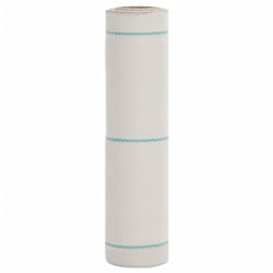 vidaXL Weed Membrane Garden Weed Barrier Fabric Weed Control Ground Cover PP - white, 0.5 x 150 m