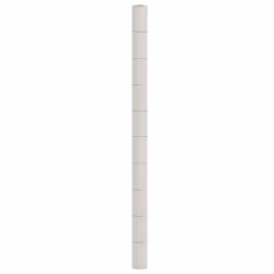vidaXL Weed Membrane Garden Weed Barrier Fabric Weed Control White 2x200 m PP