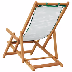VidaXL 3214489 outdoor chair Terrace Padded seat Eucalyptus, Polyester Green - Additional view 6