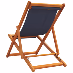 VidaXL 3214492 outdoor chair Terrace Padded seat Eucalyptus, Polyester Blue - Additional view 6