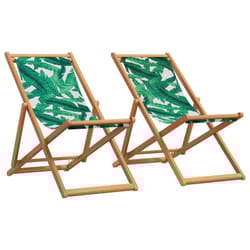 VidaXL 3214500 outdoor chair Terrace Eucalyptus, Polyester Green
