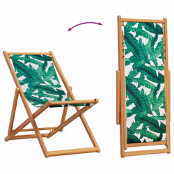 VidaXL 3214500 outdoor chair Terrace Eucalyptus, Polyester Green - Additional view 7