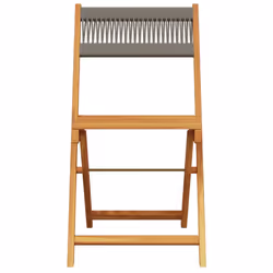 VidaXL 3214604 outdoor chair Terrace Padded seat Acacia wood Grey - Additional view 5