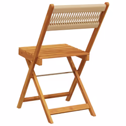 VidaXL 3214607 outdoor chair Terrace Padded seat Acacia wood Beige - Additional view 6