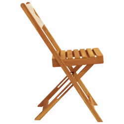 VidaXL 3214609 outdoor chair Terrace Padded seat Acacia wood Beige - Additional view 5