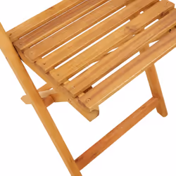 VidaXL 3214609 outdoor chair Terrace Padded seat Acacia wood Beige - Additional view 8