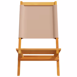 VidaXL 3214644 outdoor chair Terrace Padded seat Acacia wood, Polyester Taupe - Additional view 5