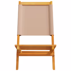VidaXL 3214645 outdoor chair Terrace Padded seat Acacia wood, Polyester Taupe - Additional view 5