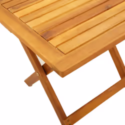 VidaXL 3214220 outdoor chair Terrace Acacia wood Brown, Red - Additional view 6