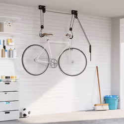 vidaXL Bike Hoist & Ceiling Mount Bicycle Lift Garage Bike Lift Hanger 57 kg - Additional view 2