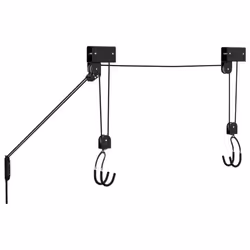 vidaXL Bike Hoist & Ceiling Mount Bicycle Lift Garage Bike Lift Hanger 57 kg - Additional view 5