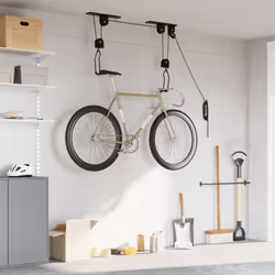vidaXL Bike Hoists & Ceiling Mount Bicycle Lift Garage Bike Lift 2 pcs 20 kg - Additional view 2