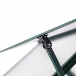 vidaXL Greenhouse with Base Frame Garden Walk in Plant Grow House Aluminium - green, 169 x 169 x 195 cm - Additional view 8