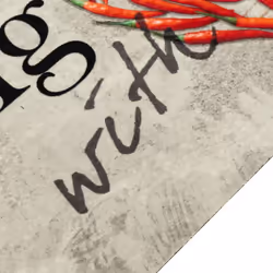 vidaXL Kitchen Rug Anti Fatigue Mat Runner Rug Washable Floor Carpet Velvet - peper, 60 x 180 cm - Additional view 2