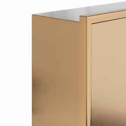 vidaXL Shower Niche Wall Recessed Shower Shelf Brushed Silver Stainless Steel - gold - Additional view 6