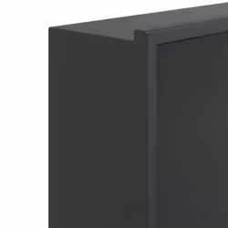 vidaXL Shower Niche Wall Recessed Shower Shelf Brushed Silver Stainless Steel - black - Additional view 6