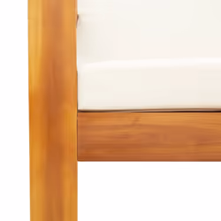 VidaXL 3214853 outdoor furniture set Cream, White - Additional view 6
