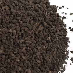 vidaXL Basalt Gravel Aquarium Gravel Chippings Stones Aquarium Sand Black - 10 kg, 3-5 mm