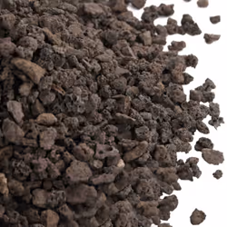 vidaXL Basalt Gravel Aquarium Gravel Chippings Stones Aquarium Sand Black - 25 kg, 5-8 mm