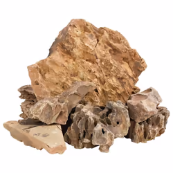 ) vidaXL Dragon Stones Natural Rock Dragon Rock Aquarium Stone Dragon Rocks - brown, 5-30 cm (10 kg