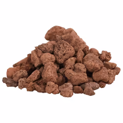 ) vidaXL Volcanic Rocks Lava Accent Rocks Aquarium Volcanic Lava Stones Beads - red, 1-2 cm (25 kg