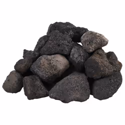 ) vidaXL Volcanic Rocks Lava Accent Rocks Aquarium Volcanic Lava Stones Beads - black, 5-8 cm (10 kg - Additional view 4