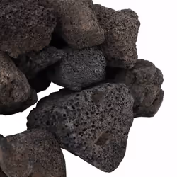 ) vidaXL Volcanic Rocks Lava Accent Rocks Aquarium Volcanic Lava Stones Beads - black, 5-8 cm (10 kg - Additional view 5
