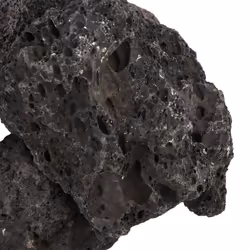 vidaXL Volcanic Rocks Lava Accent Rocks Volcanic Lava Stones Beads 25 kg Black