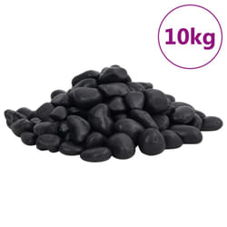 ) vidaXL Polished Pebbles Landscaping Stones Decorative Vase Pebbles River Rocks - 2-5 cm (10 kg