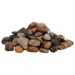 ) vidaXL Polished Pebbles Landscaping Stones Decorative River Rocks Mixed Colour - 2-5 cm (10 kg