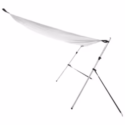 vidaXL T-Top Shade Extension Set T-Top Bow Shade Boat Bow Area Sun Shade White - Additional view 4
