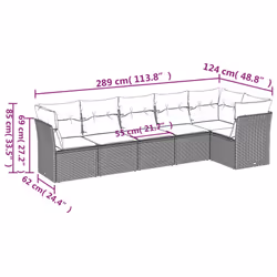 VidaXL 3217668 outdoor furniture set