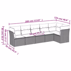 VidaXL 3217672 outdoor furniture set
