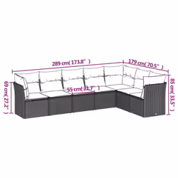 VidaXL 3217743 outdoor furniture set