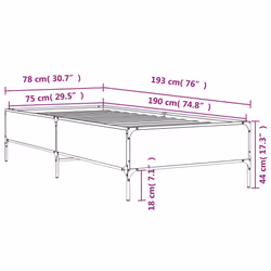 VidaXL 844994 bed frame - Additional view 8