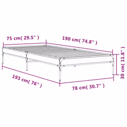 VidaXL 845056 bed frame - Additional view 8