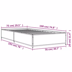 VidaXL 845119 bed frame - Additional view 8