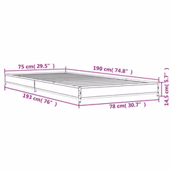 VidaXL 845120 bed frame - Additional view 8