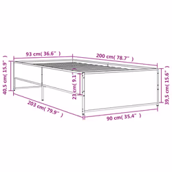 VidaXL 845245 bed frame - Additional view 8