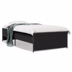 VidaXL 845246, Black, 93 cm, 193 cm, 40.5 cm, 900 x 1900 mm, 1 pc(s)