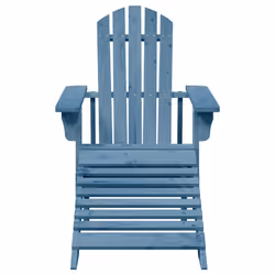 VidaXL 4007242 outdoor chair Terrace Pinewood Blue
