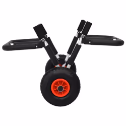 vidaXL SUP Trolley for 2 Surfboards Foldable 90 kg Aluminium Kayak Cart Boat - Additional view 5