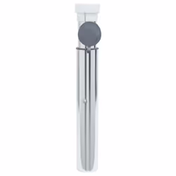 vidaXL In-Ground Parasol Base for 40-50 mm Pole Umbrella Base Silver Aluminum - Additional view 2